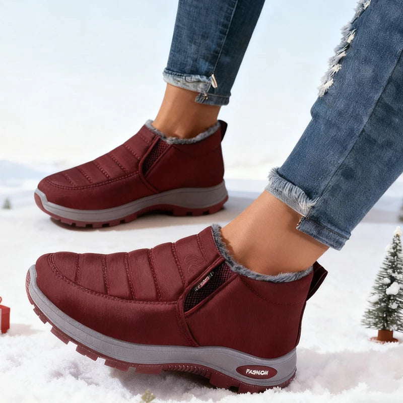 Women's Platform Waterproof Plush Shoes