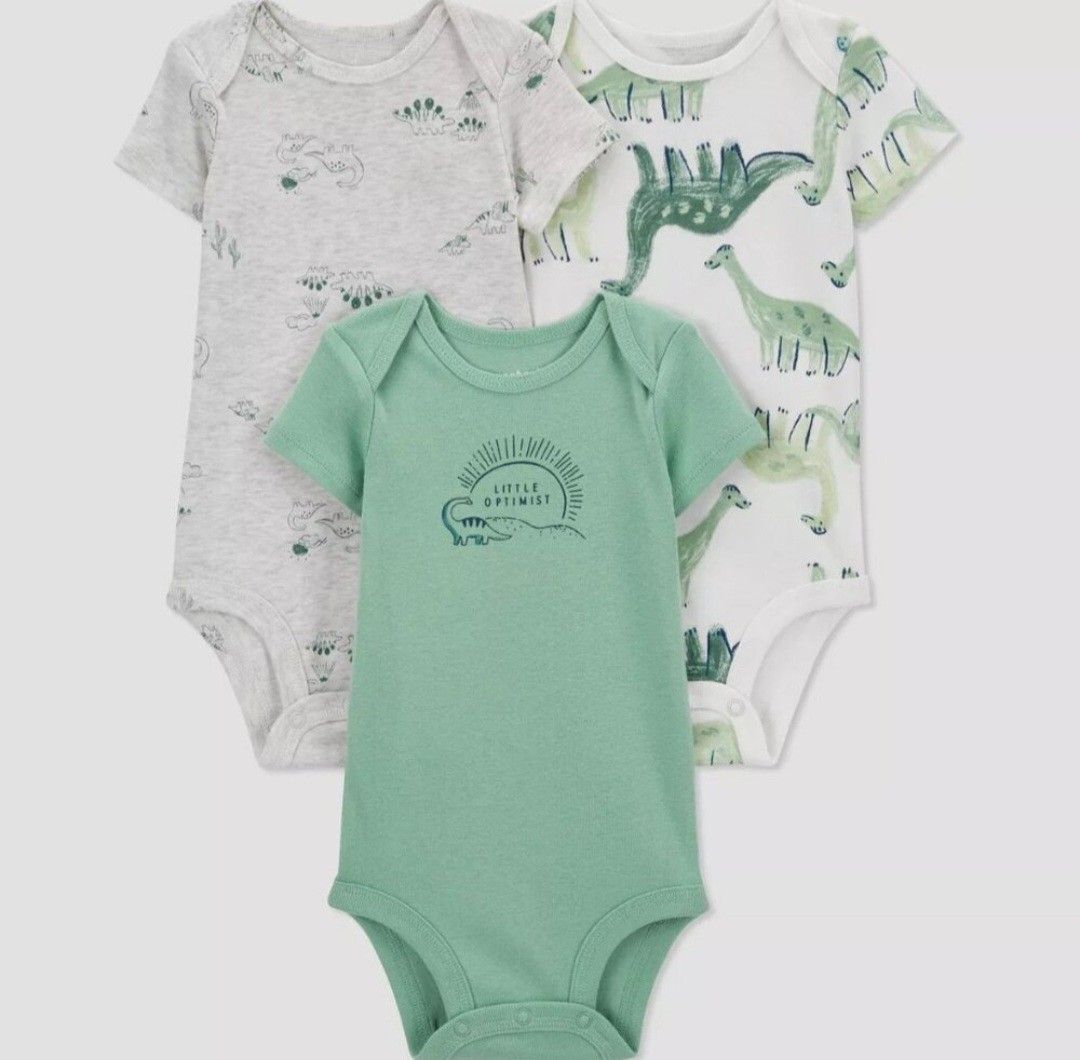 Carter's Dino Onesie Set - Sz 3mo