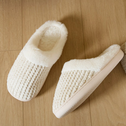 Plush Anti-slip Cotton Slippers