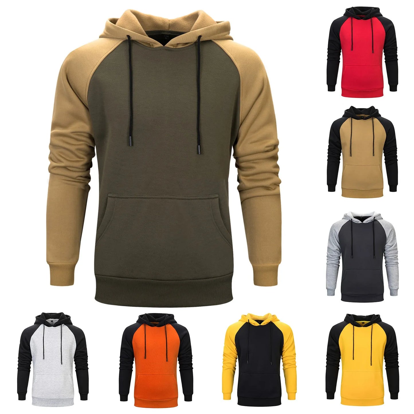 Men's Short-Sleeve Hoodie