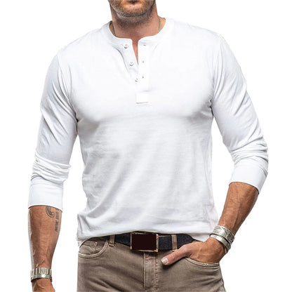 Men's Long-Sleeve Henley