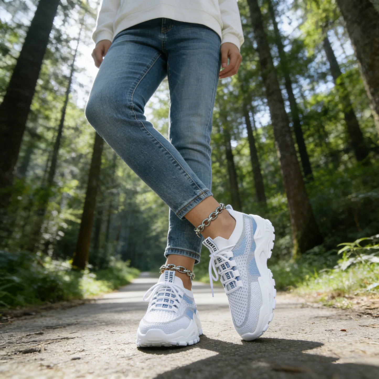 Mesh Breathable Running Sneakers