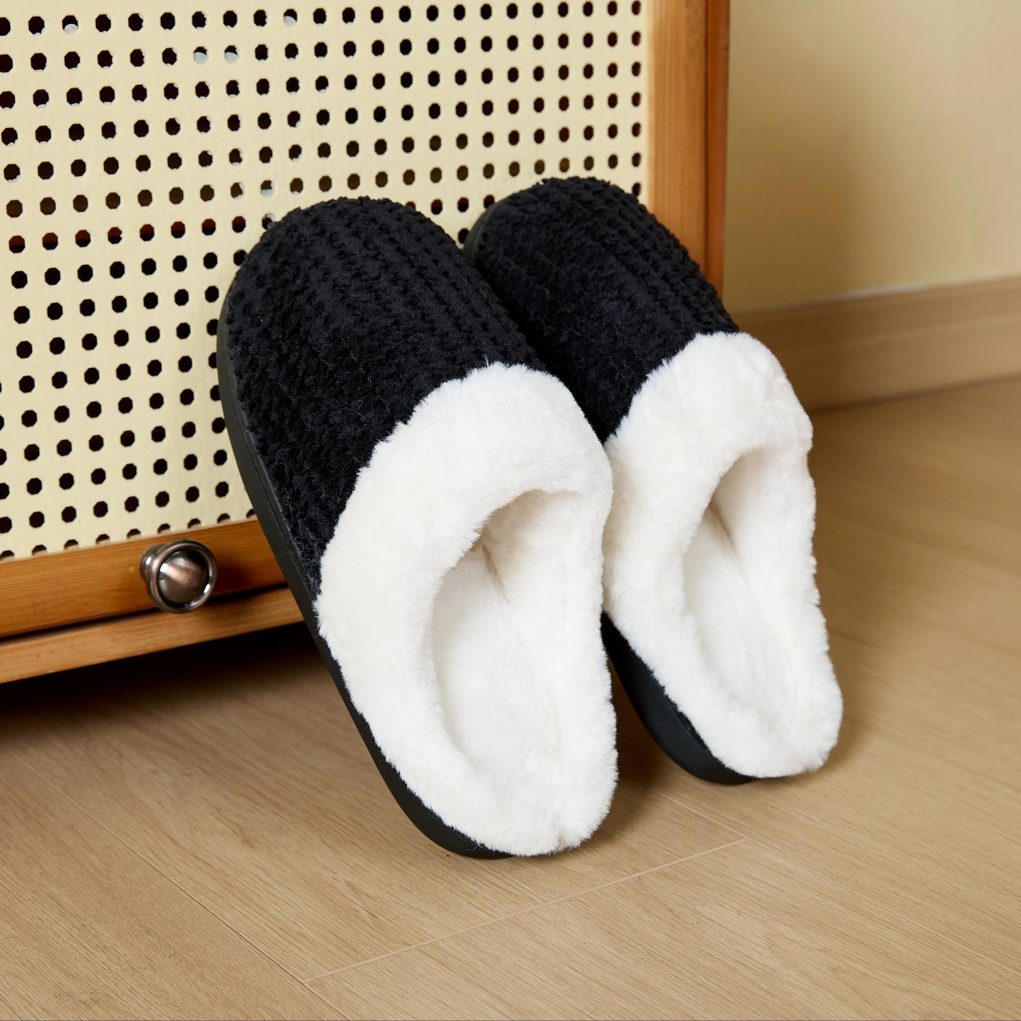 Plush Anti-slip Cotton Slippers