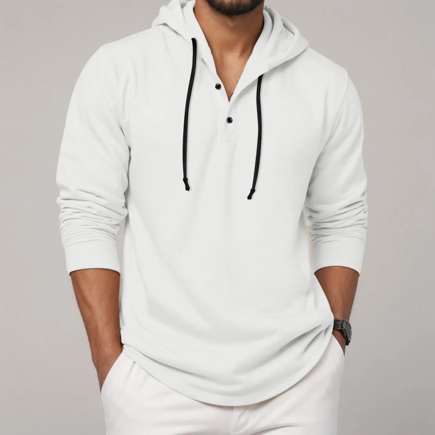 Men's Long-Sleeve Hoodie