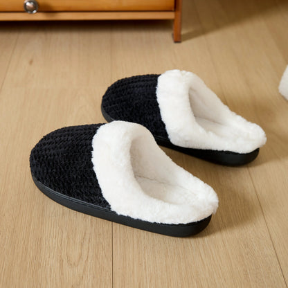 Plush Anti-slip Cotton Slippers