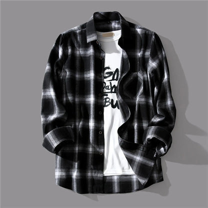 Men's Plaid Overshirt