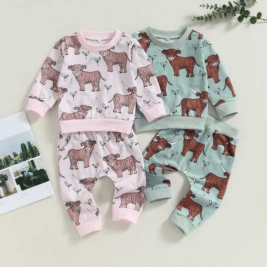 Baby Girls' Sweatshirt and Pants