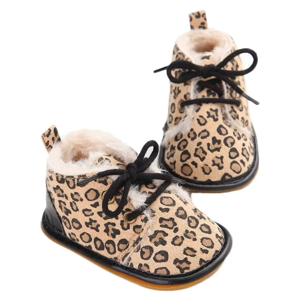 Baby Girls' Anti-slip Cotton Boots