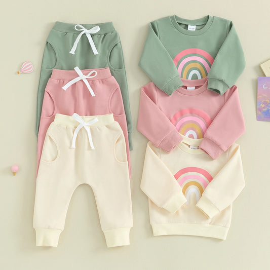 Baby Girls' Sweatshirt and Sweatpants