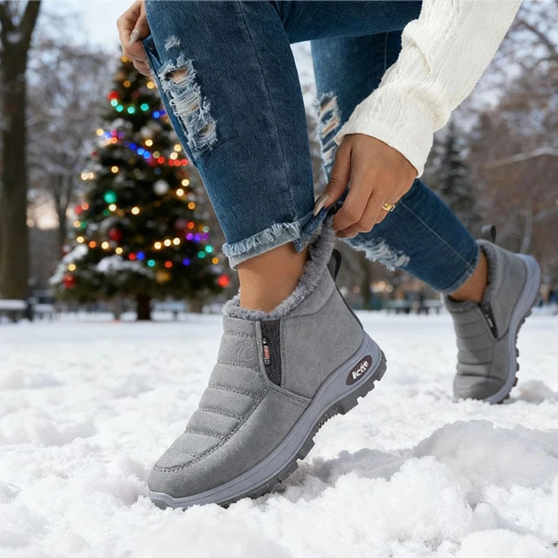 Women's Platform Waterproof Plush Shoes