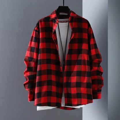 Men's Plaid Overshirt