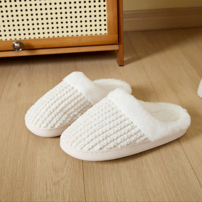 Plush Anti-slip Cotton Slippers