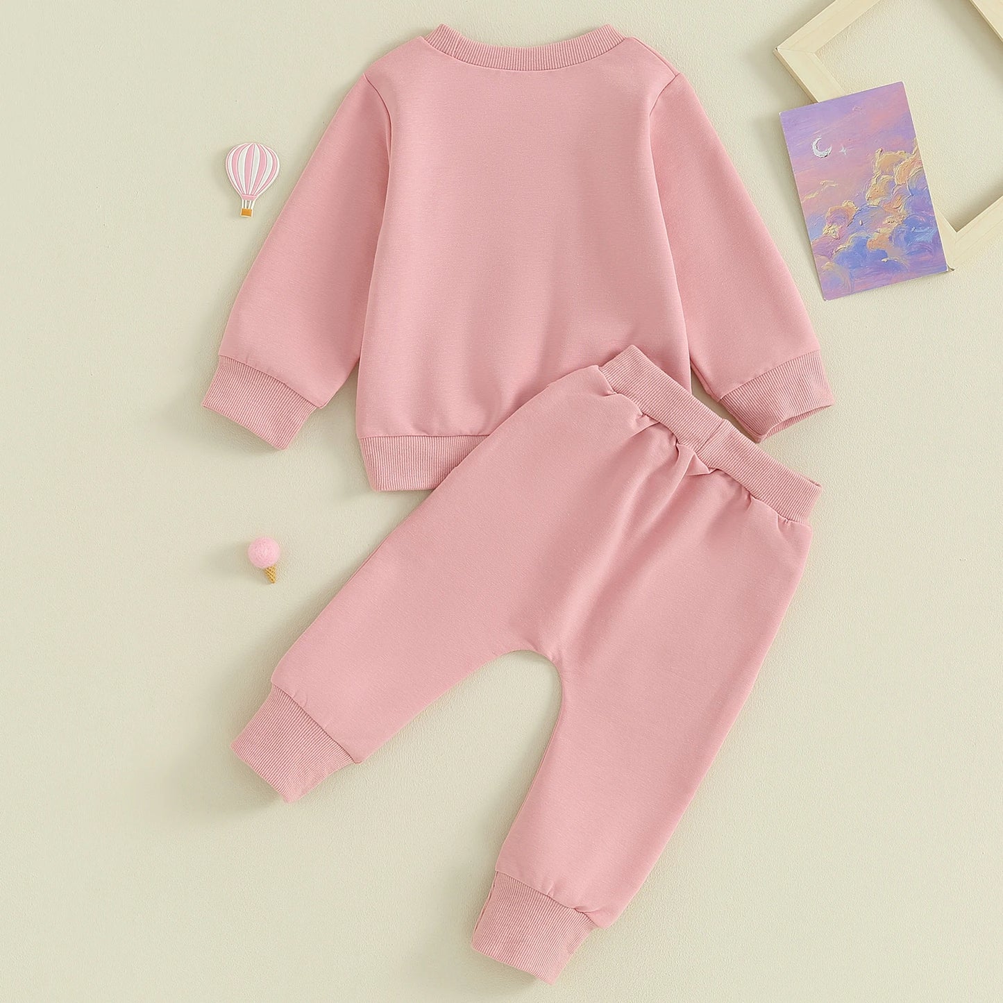 Baby Girls' Sweatshirt and Sweatpants