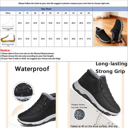 Women's Platform Waterproof Plush Shoes
