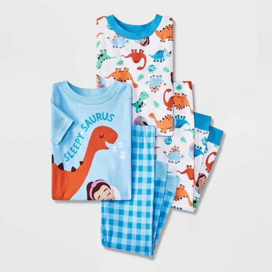 Ms. Rachel Toddler Boys' 4pc Snug Fit Pajama Set - Sz 12mo