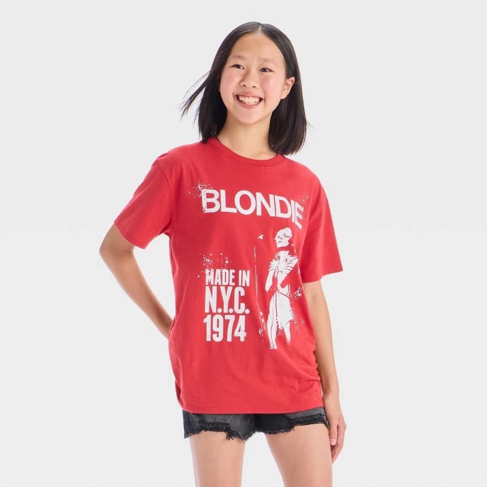 Blondie Girls' Oversized Graphic T-Shirt - Sz 8